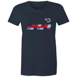 MS Gong Ride Women's T-Shirt - Navy