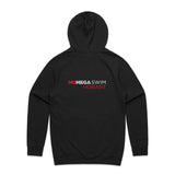 MS Mega Swim Hobart  - Men's Black Hoodie