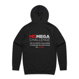 MS Mega Swim Unisex Black Hoodie