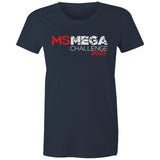 MS Mega Swim Hobart  - Women's Navy T-Shirt