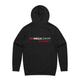MS Mega Swim Sydney  - Men's Black Hoodie