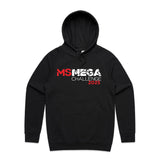 MS Mega Swim Hobart  - Men's Black Hoodie