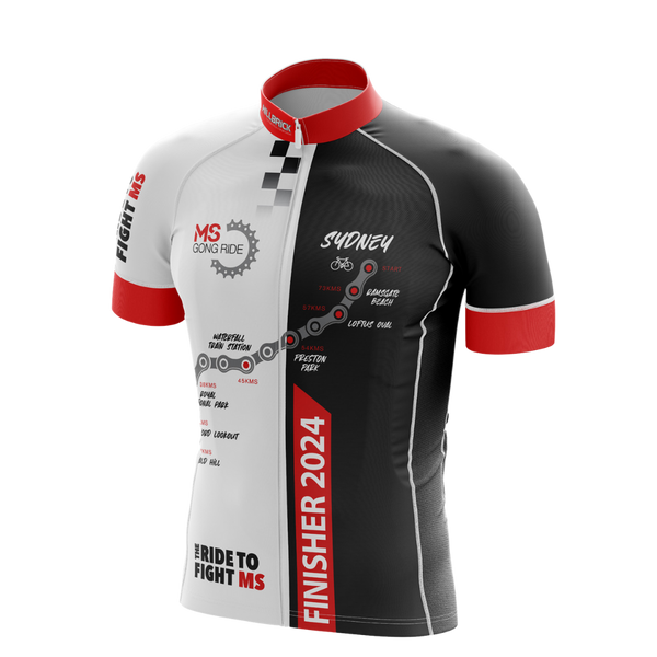 MS Gong Ride Finisher Jersey (Men)