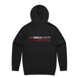 MS Mega Swim Canberra - Black Hoodie - In Stock