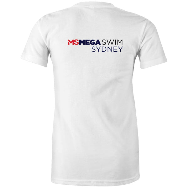 MS Mega Swim Sydney  - Women's White T-shirt
