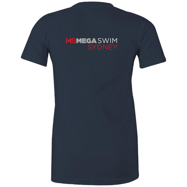 MS Mega Swim Sydney  - Women's Navy T-shirt