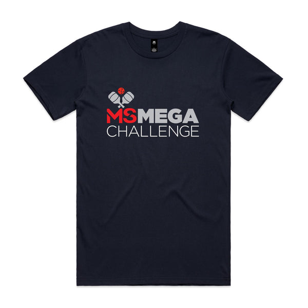 MS Mega Pickleball Unisex Navy T-shirt