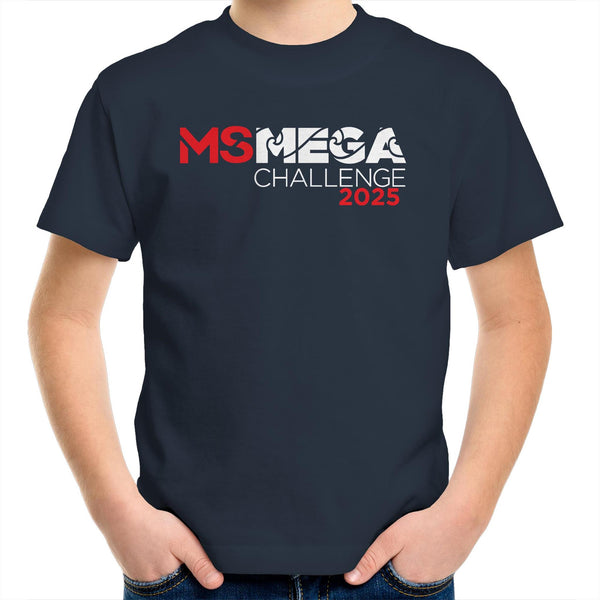 MS Mega Swim Canberra - Kids Navy T-Shirt