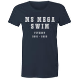 MS Mega Swim T-Shirt - Fitzroy 25th - WOMEN