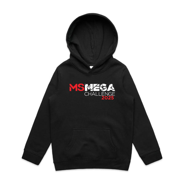 MS Mega Swim Sydney  - Kids Black Hoodie