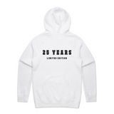 MS Mega Swim Hoodie - Fitzroy 25th - MENS White