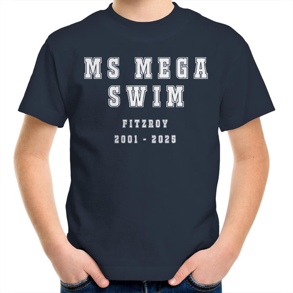 MS Mega Swim T-Shirt - Fitzroy 25th - KIDS