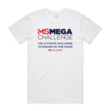 MS Mega Swim Unisex White T-shirt
