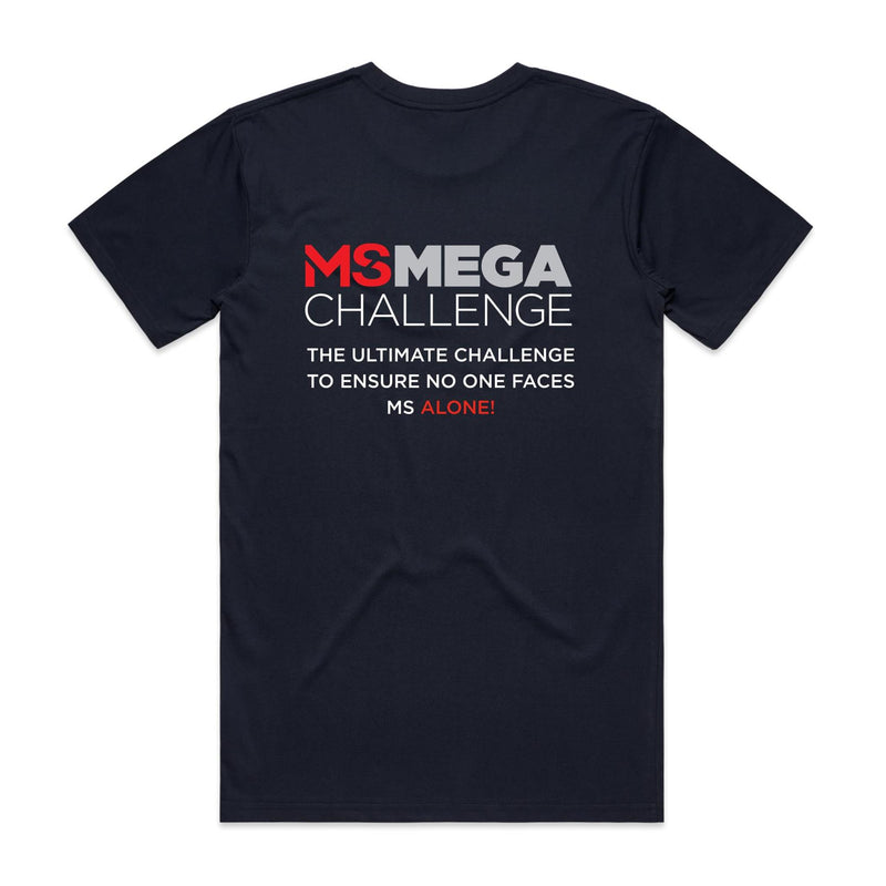 MS Mega Swim Unisex Navy T-shirt