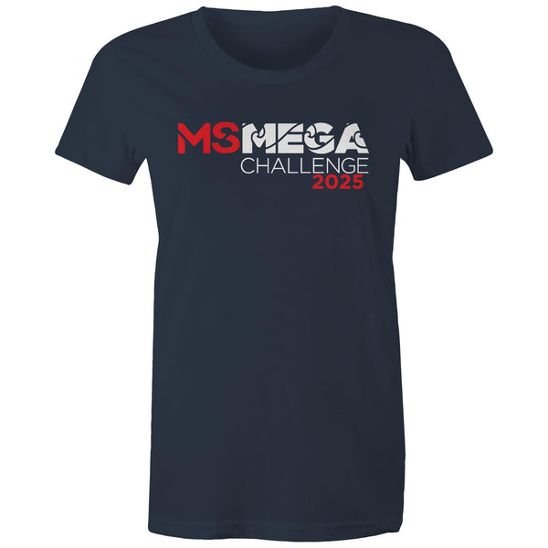 MS Mega Swim Hobart  - Women's Navy T-Shirt