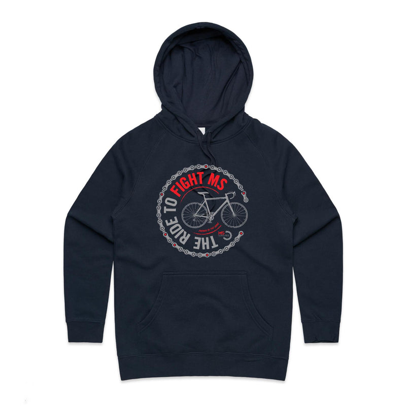 MS Gong Ride Hoodie - WOMENS