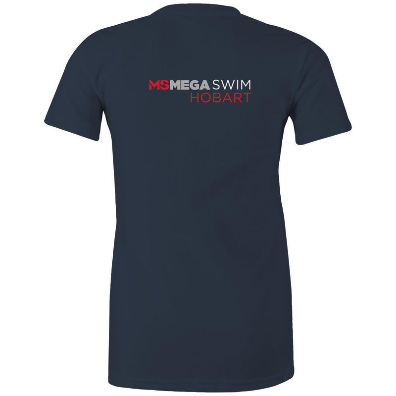 MS Mega Swim Hobart  - Women's Navy T-Shirt