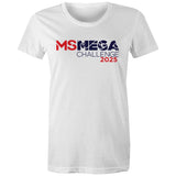 MS Mega Swim Canberra  - Women's White T-shirt
