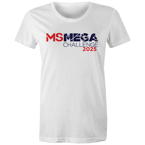 MS Mega Swim Hobart  - Women's White T-Shirt