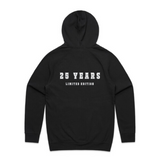 MS Mega Swim Hoodie - Fitzroy 25th - MENS BLACK