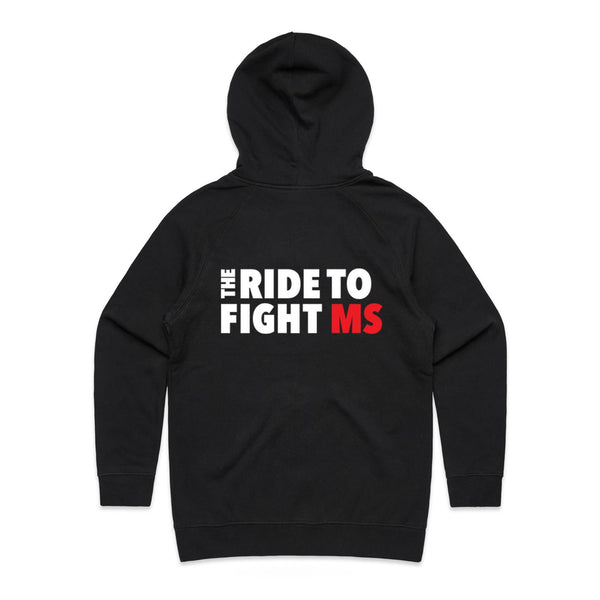 MS Gong Ride Women's Hoodie - Black