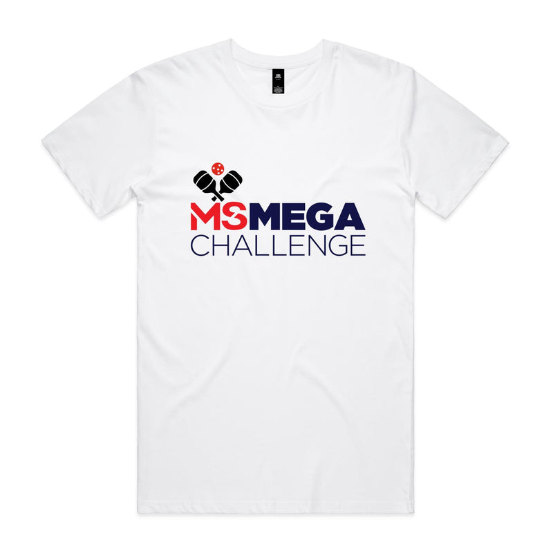MS Mega Pickleball Unisex White T-shirt