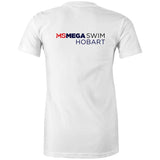 MS Mega Swim Hobart  - Women's White T-Shirt