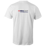 MS Mega Swim Canberra - Men's White T-Shirt - In Stock