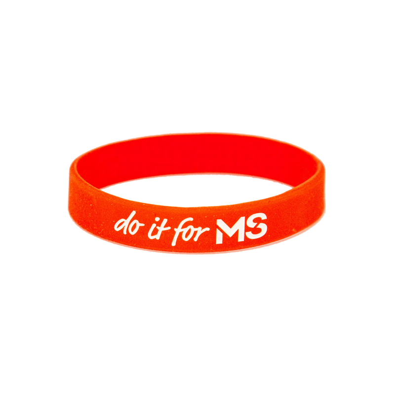 Do It For MS Silicon Wristband